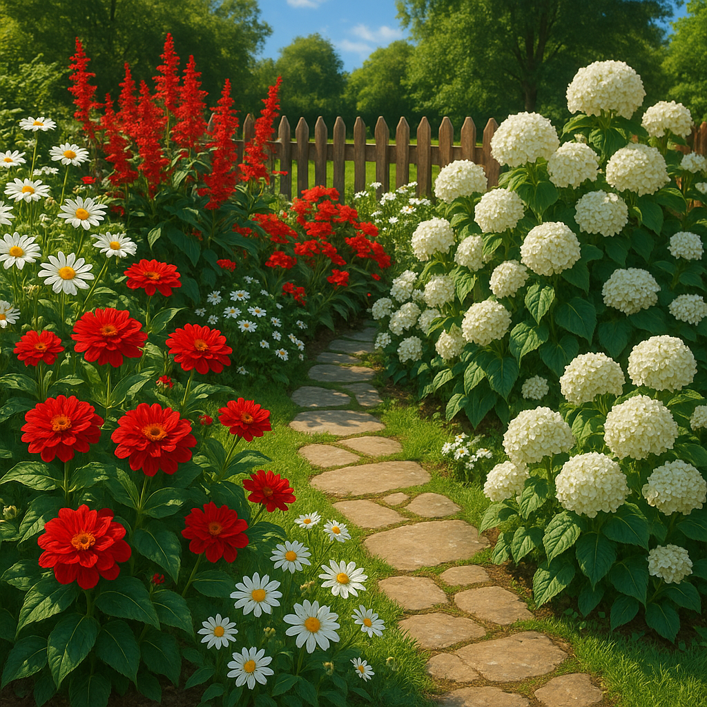 Jardinagem 2026: Compilado de Plantas Coloridas Brancas e Vermelhas para Transformar Seu Jardim