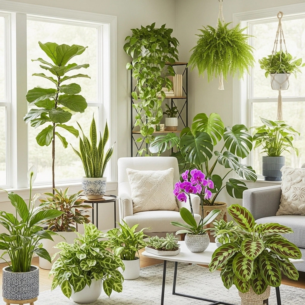 Top 10: As Melhores Plantas Para Transformar Sua Casa em um Oásis de Bem-Estar (Guia 2026)